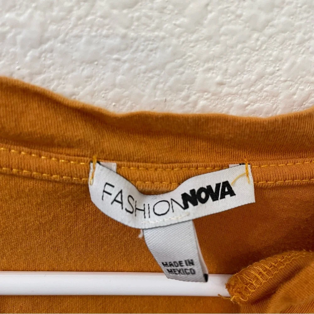 Fashion nova child of the sun shirt orange medium - Picture 3 of 5